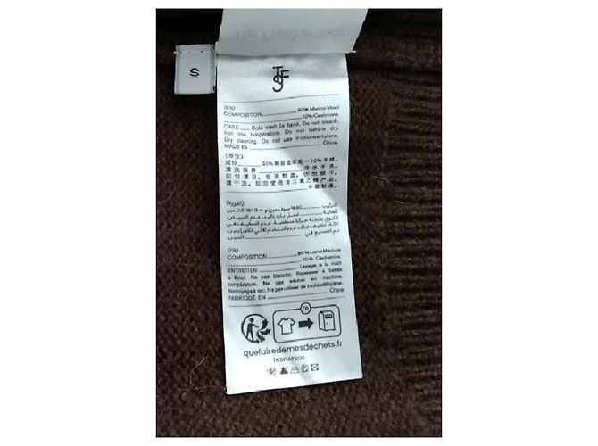 Autre Marque THE FRANKIE SHOP Wollpullover braun - Ansicht 8