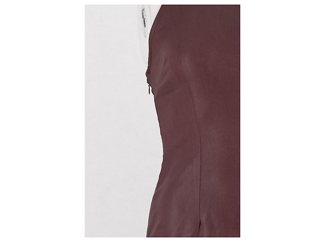 Autre Marque Abito in cotone bordeaux DL1961 Bordò - vista 3