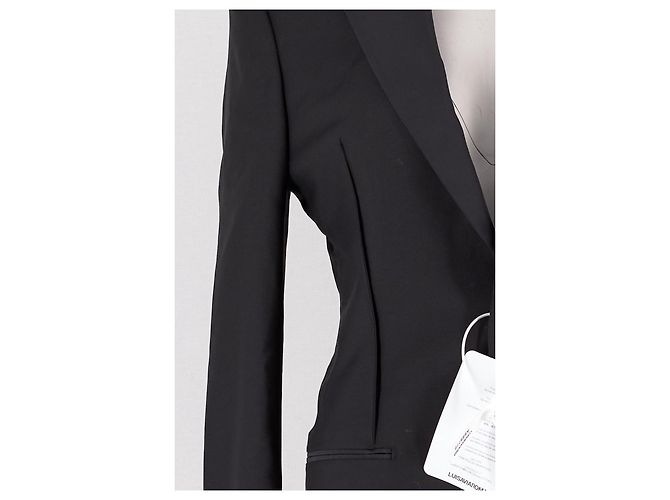 Autre Marque Blazer BETTTER de lino negro XS - vista 3