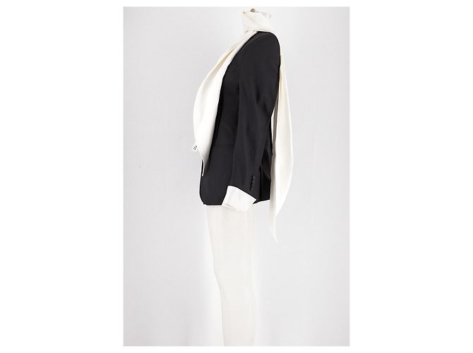 Autre Marque Blazer BETTTER de lino negro XS - vista 5