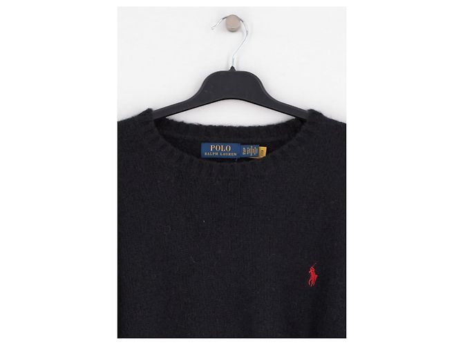 Ralph Lauren Wollpullover schwarz - Ansicht 2