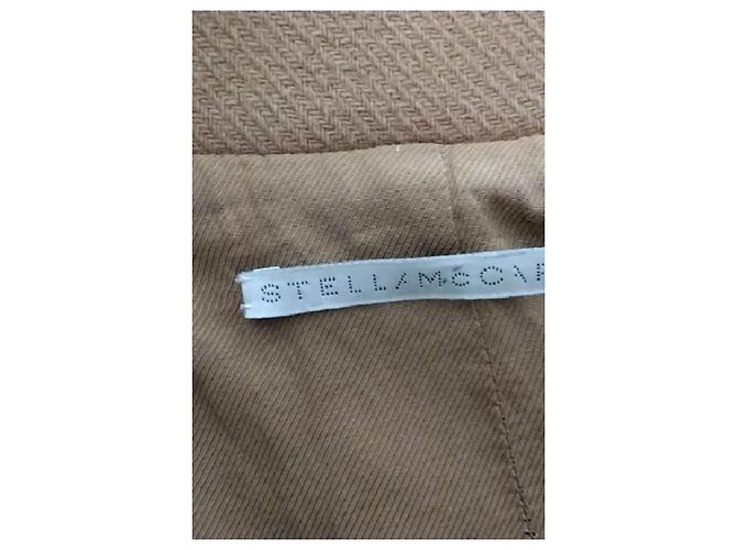 Stella Mc Cartney Abrigo largo de lana marrón Stella McCartney Castaño - vista 7