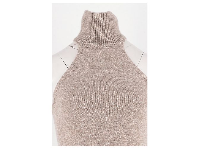 Autre Marque Top de lana beige MESDYVEN - vista 2