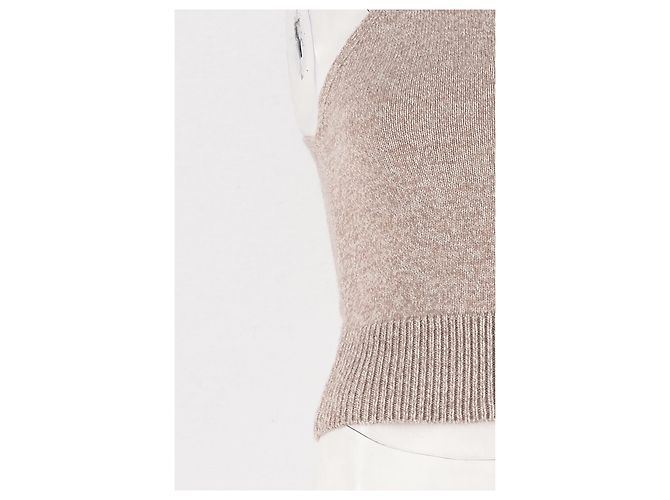Autre Marque Top de lana beige MESDYVEN - vista 3