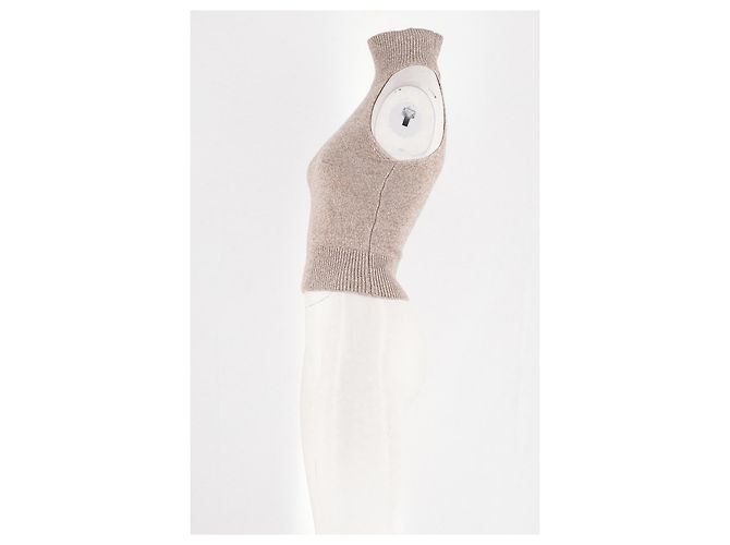 Autre Marque Top de lana beige MESDYVEN - vista 5