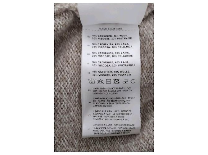 Autre Marque Top de lana beige MESDYVEN - vista 8