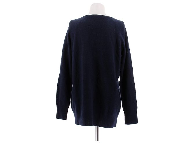 Equipment Kaschmirpullover in Marineblau - Ansicht 2