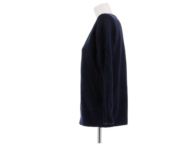 Equipment Kaschmirpullover in Marineblau - Ansicht 4