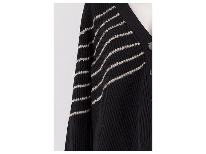 Autre Marque MARIA MCMANUS Cardigan aus Kaschmir Schwarz XS - Ansicht 3