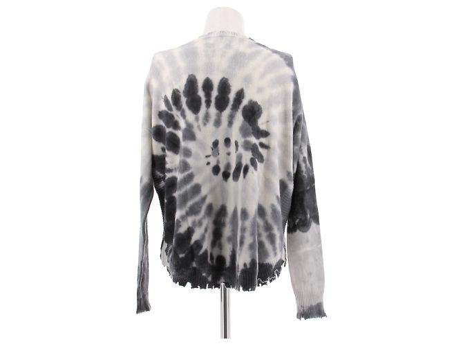 Autre Marque Tie-Dye Pullover grau - Ansicht 2