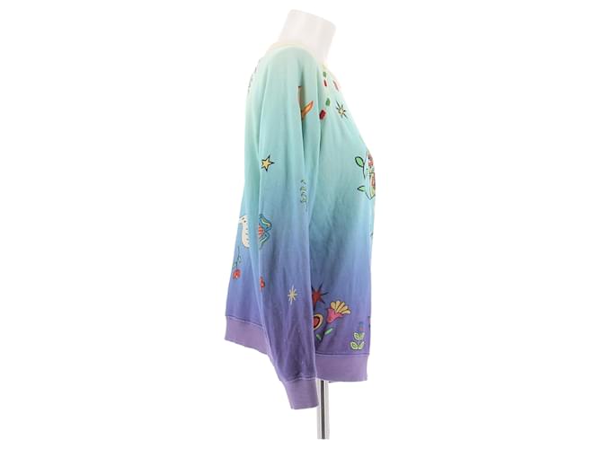 Autre Marque MONOKI Mehrfarbiger Baumwollpullover Mehrfarben - Ansicht 3