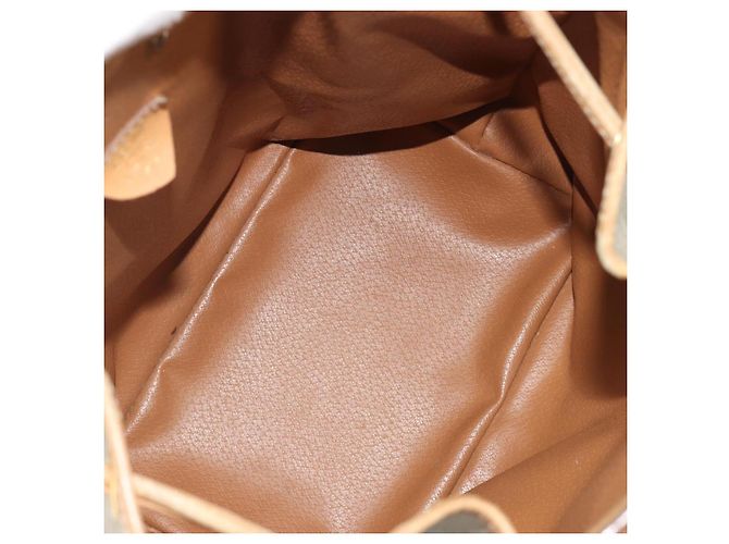 Céline CELINE Macadam Canvas Hand Bag PVC Beige Gold - vista 11
