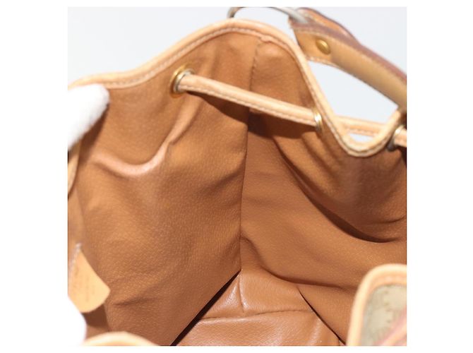 Céline CELINE Macadam Canvas Hand Bag PVC Beige Gold - vista 19