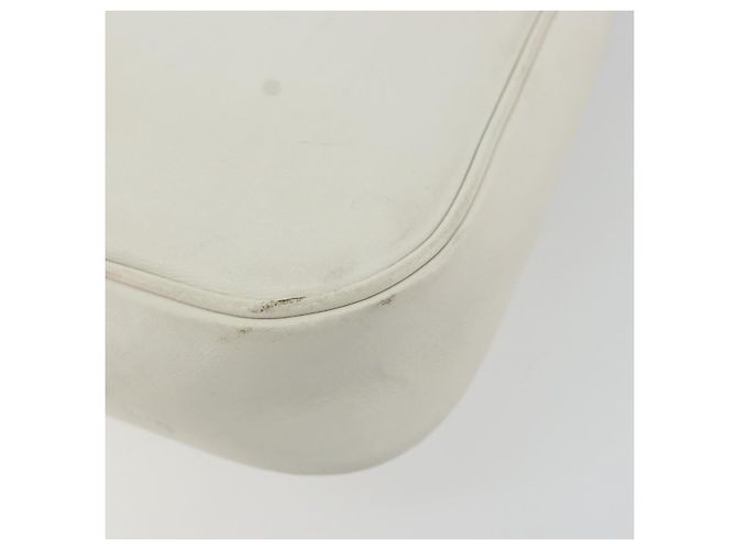 GUCCI Bamboo Shoulder Bag Leather White Silver 001 3870 - vista 15