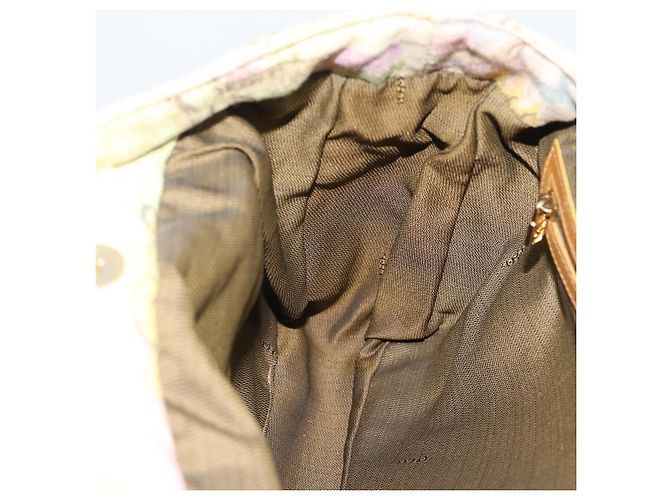 FENDI Hand Bag Canvas Beige Gold - vista 19
