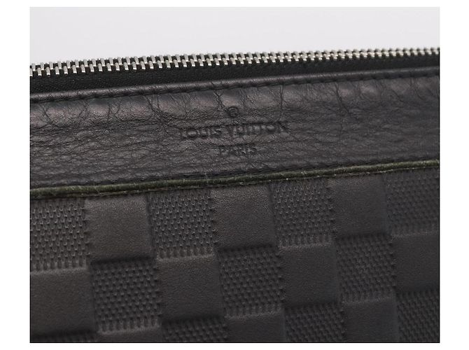 LOUIS VUITTON Damier Infini Pochette Discovery Black N60112 LV - vista 8