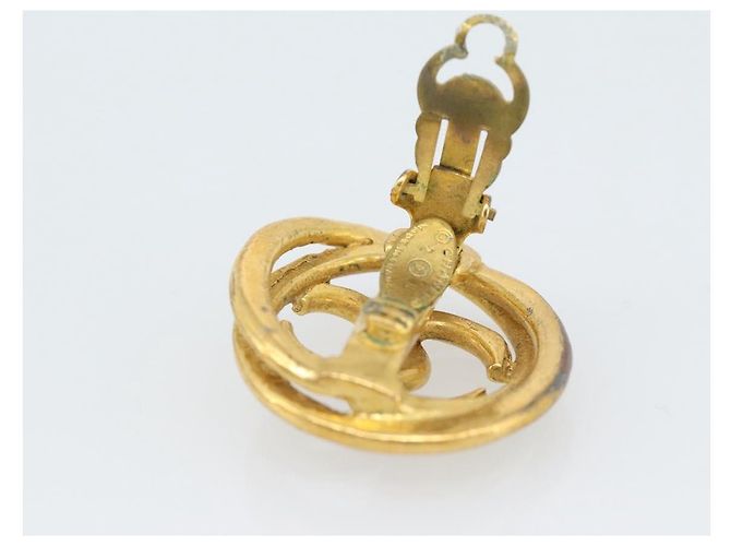 CHANEL COCO Mark Earring Metal Gold CC - vista 10