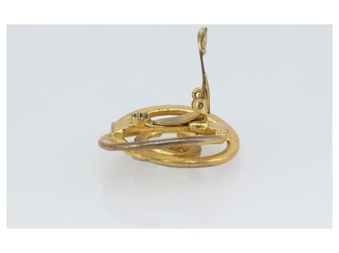 CHANEL COCO Mark Earring Metal Gold CC - vista 5