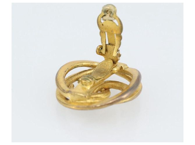 CHANEL COCO Mark Earring Metal Gold CC - vista 6