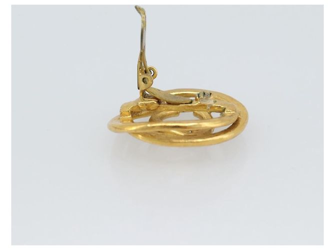CHANEL COCO Mark Earring Metal Gold CC - vista 9