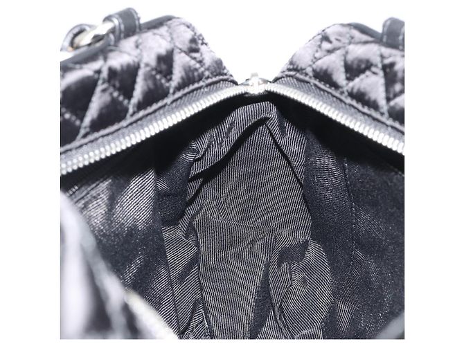 Salvatore Ferragamo Hand Bag Nylon Black Silver - vista 19