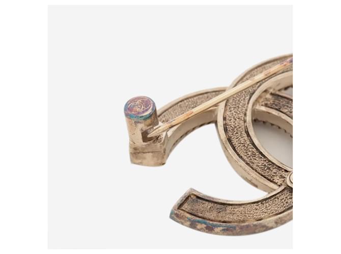 Chanel Spilla Gold Coco Mark C21B D'oro - vista 3