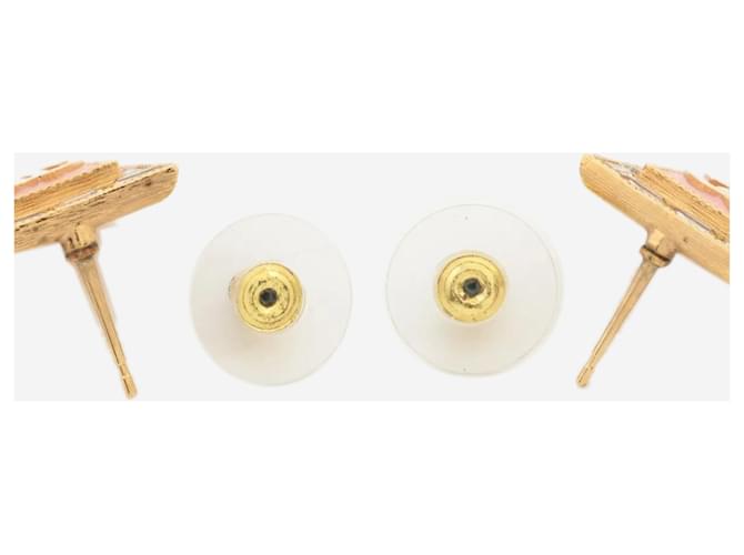 Chanel Orecchini a lobo Coco Mark B24S oro e rosa D'oro - vista 2