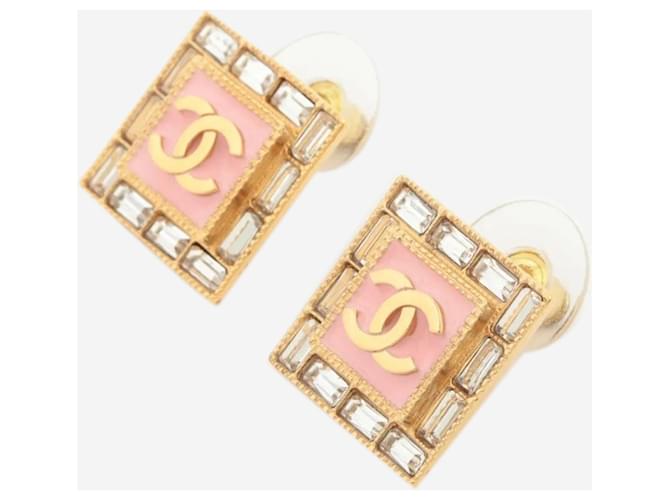 Chanel Orecchini a lobo Coco Mark B24S oro e rosa D'oro - vista 3