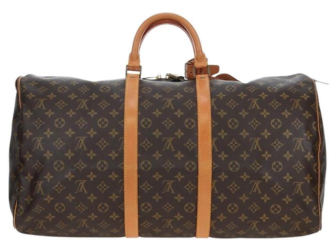 LOUIS VUITTON Monogram Keepall 55 Boston Bag M41424 LV - vista 2
