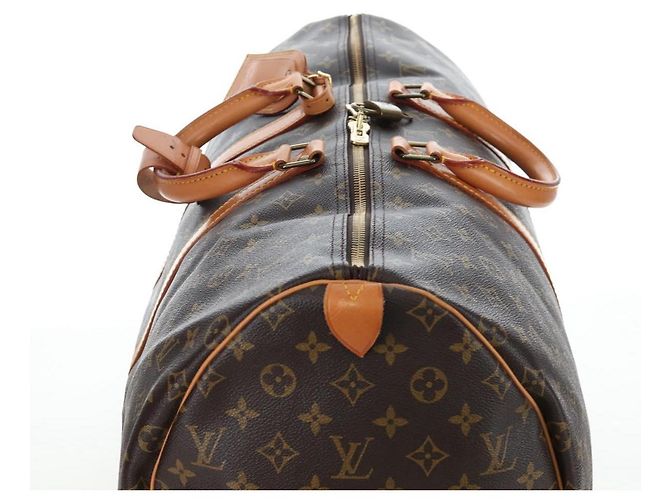 LOUIS VUITTON Monogram Keepall 55 Boston Bag M41424 LV - vista 7