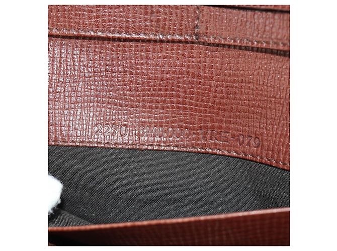 FENDI Zucca Canvas Long Wallet Black Brown - vista 12
