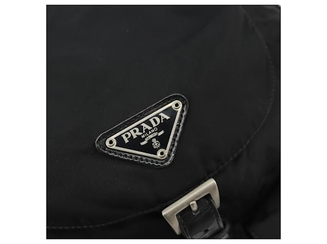 PRADA Rucksack Nylon Black Silver - Ansicht 19