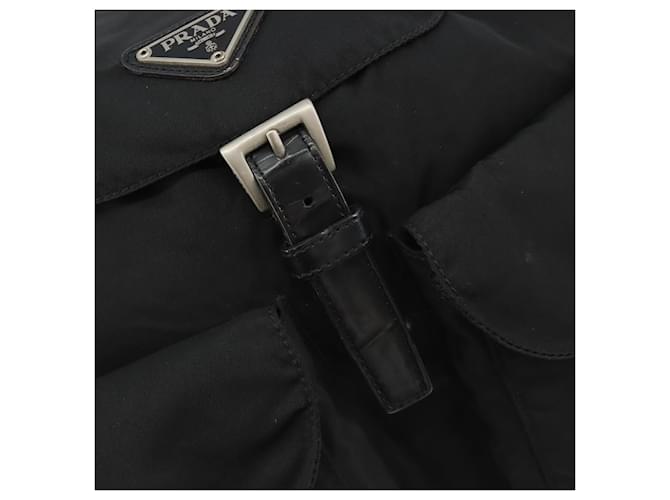 PRADA Rucksack Nylon Black Silver - Ansicht 20