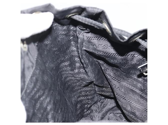 PRADA Rucksack Nylon Black Silver - Ansicht 25