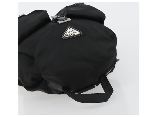PRADA Rucksack Nylon Black Silver - Ansicht 6