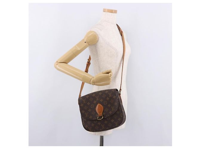 LOUIS VUITTON Monogram Saint Cloud GM Shoulder Bag M51242 LV - Ansicht 24