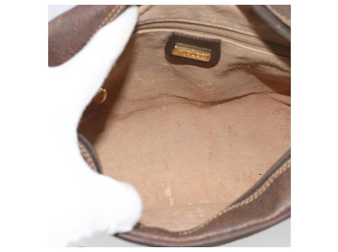 GUCCI GG Supreme Web Sherry Line Bag PVC Beige Gold 00 156 0852 - vista 10