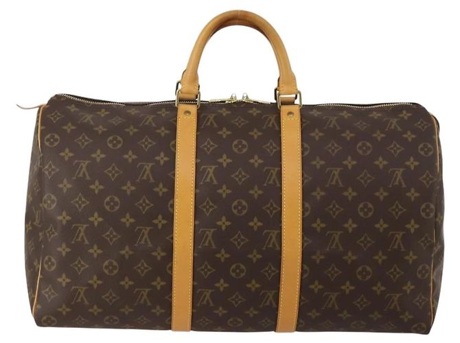 LOUIS VUITTON Monogram Keepall 50 Boston Bag M41426 LV - vista 2