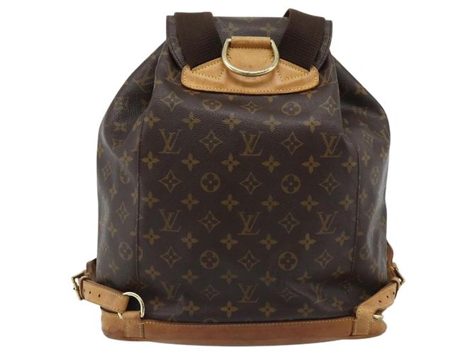 LOUIS VUITTON Monogram Montsouris GM Backpack M51135 LV - vista 2