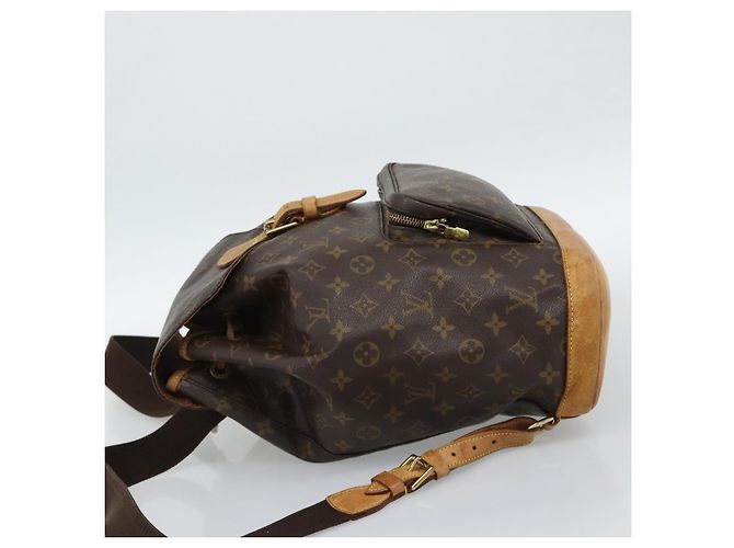 LOUIS VUITTON Monogram Montsouris GM Backpack M51135 LV - vista 3