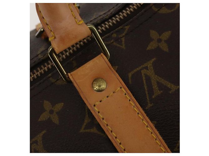 LOUIS VUITTON Monogram Keepall 50 Boston Bag M41426 LV - view 10