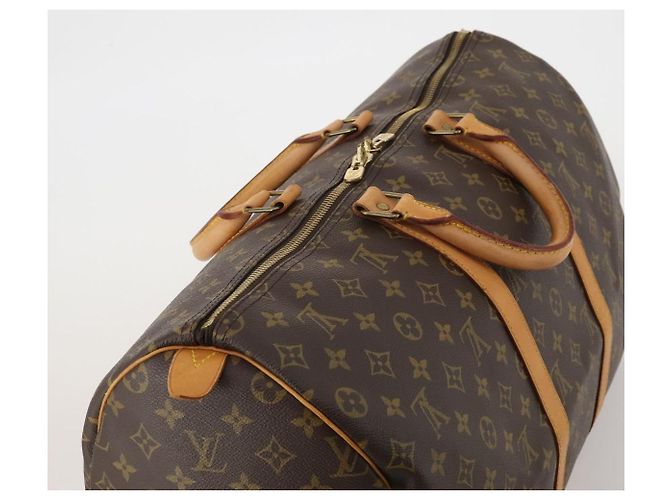 LOUIS VUITTON Monogram Keepall 50 Boston Bag M41426 LV - view 7
