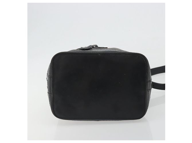 Céline CELINE Macadam Shoulder Bag PVC Leather Black Gold - vista 5