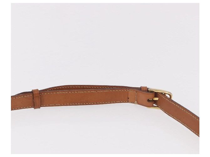 Céline CELINE Macadam Shoulder Bag PVC Leather Brown Gold - vista 14