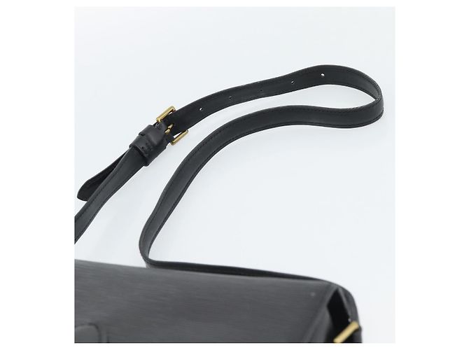 LOUIS VUITTON Epi Saint Cloud GM Shoulder Bag Black M52192 LV - vista 14