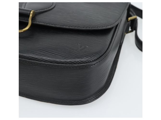 LOUIS VUITTON Epi Saint Cloud GM Shoulder Bag Black M52192 LV - vista 15