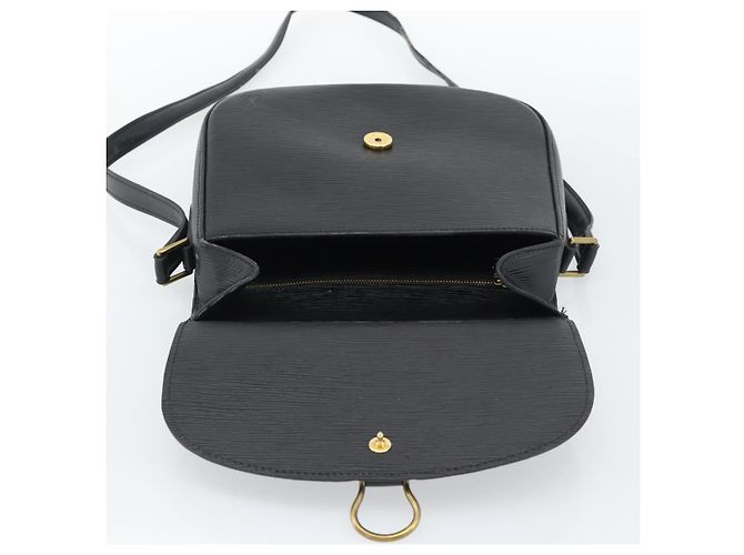 LOUIS VUITTON Epi Saint Cloud GM Shoulder Bag Black M52192 LV - vista 20