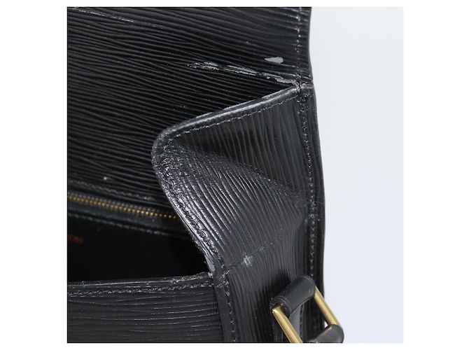 LOUIS VUITTON Epi Saint Cloud GM Shoulder Bag Black M52192 LV - vista 21