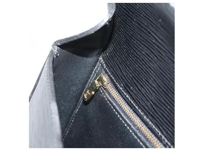 LOUIS VUITTON Epi Saint Cloud GM Shoulder Bag Black M52192 LV - vista 25