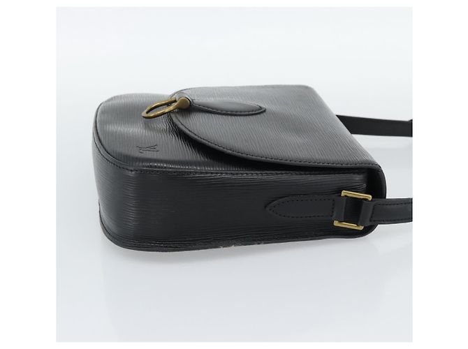 LOUIS VUITTON Epi Saint Cloud GM Shoulder Bag Black M52192 LV - vista 4